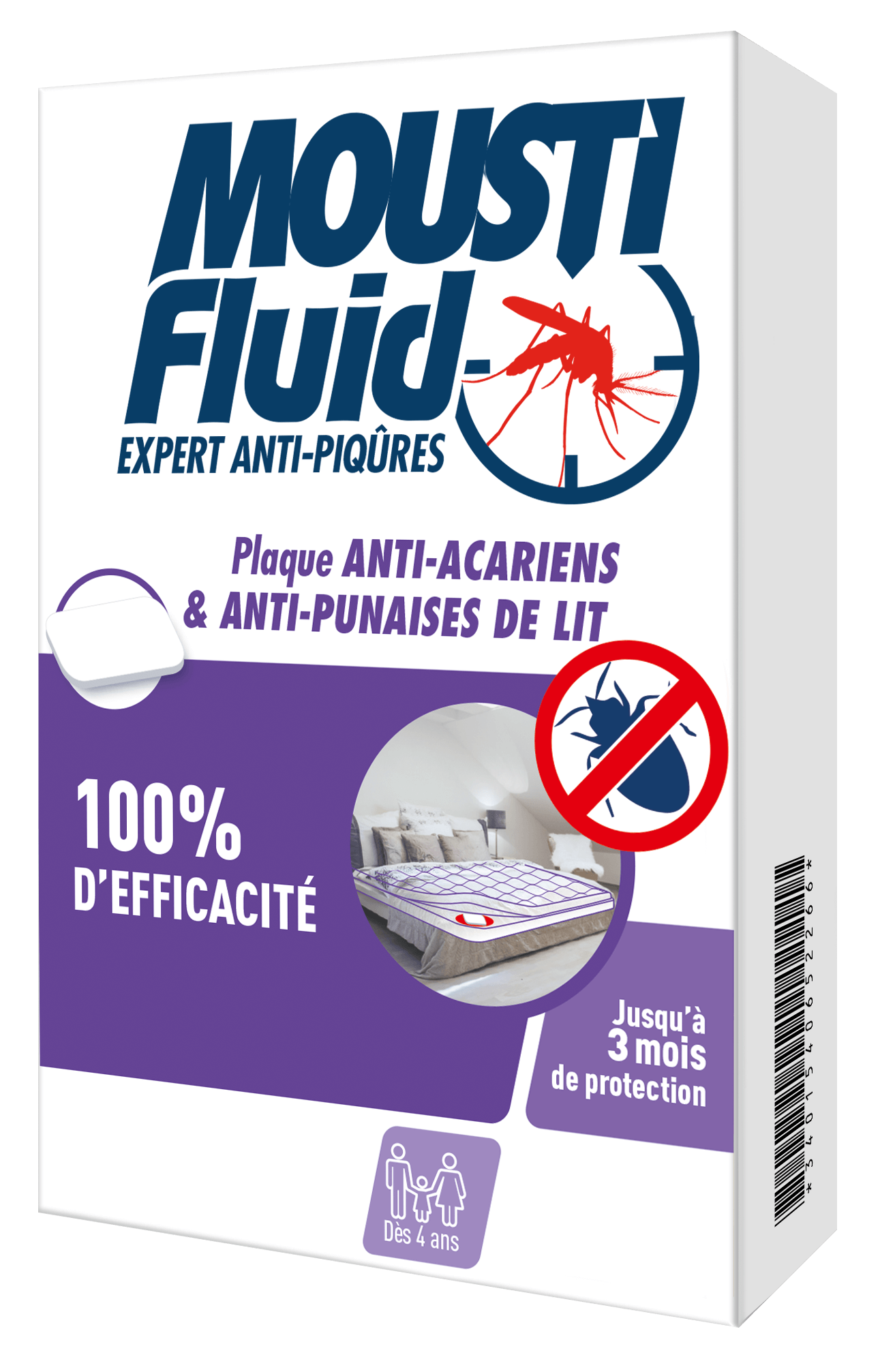 MOUSTIFLUID_Plaque_Anti-Acariens_Packshot Moustifluid zones à hauts risques