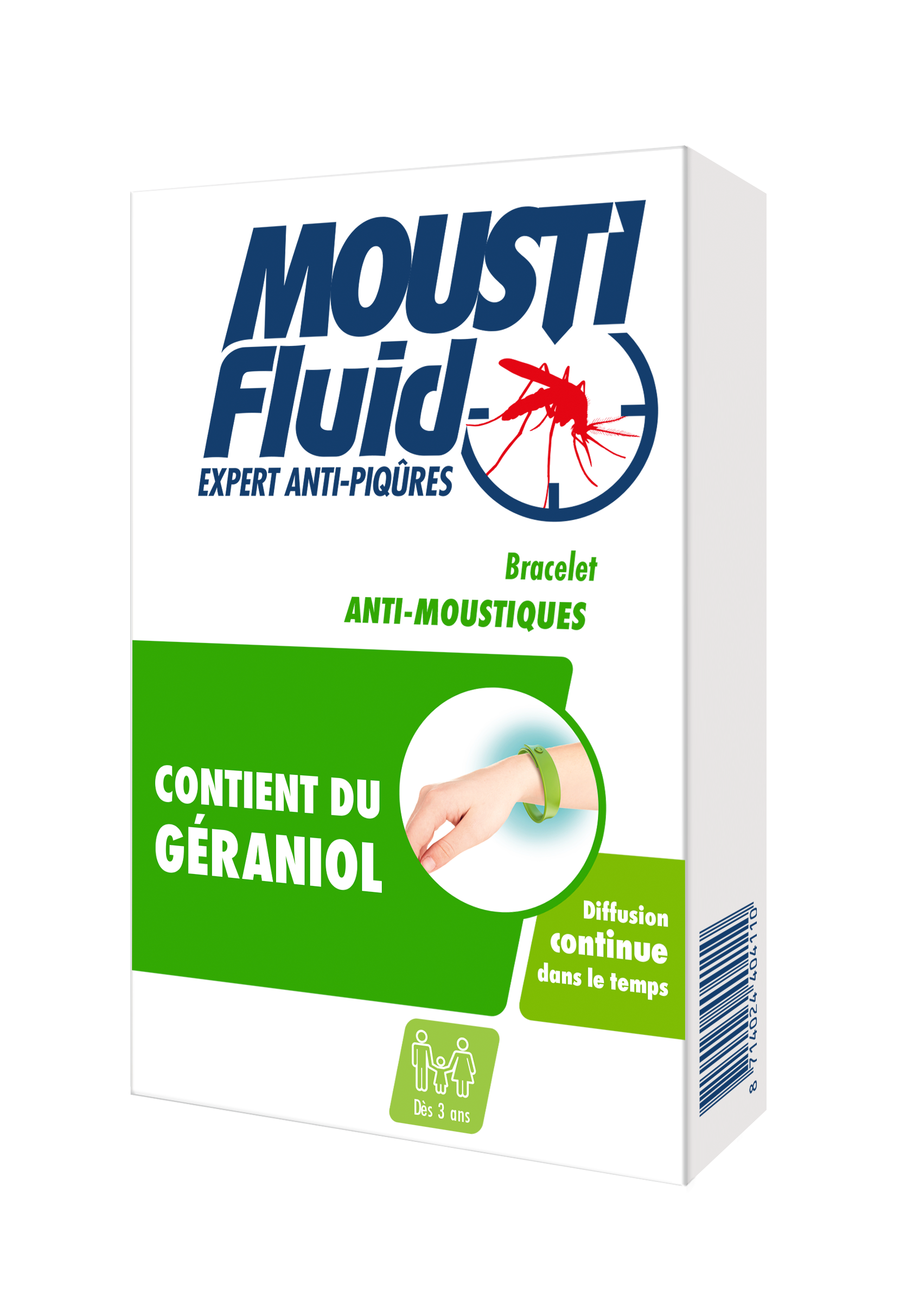 Moustifluid 24 patchs diffuseurs anti-moustiques